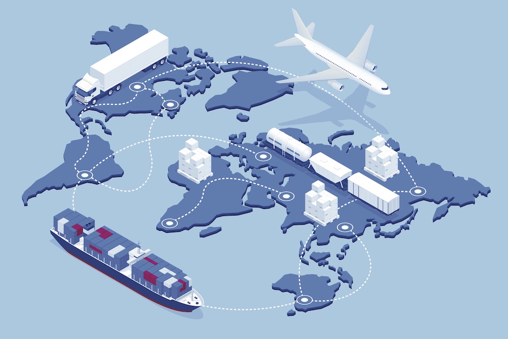 custom global logistics plan